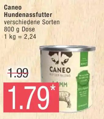 Marktkauf Caneo Hundenassfutter 800 g Dose Angebot