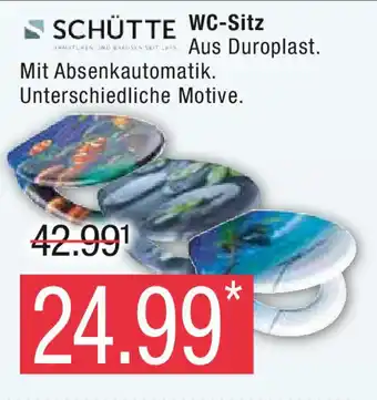 Marktkauf SCHÜTTE WC-Sitz Angebot