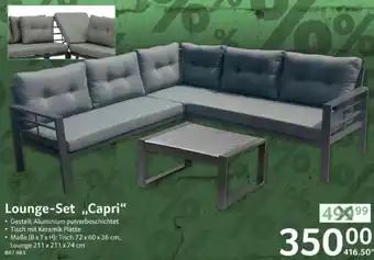 Selgros Lounge-Set „Capri" Angebot