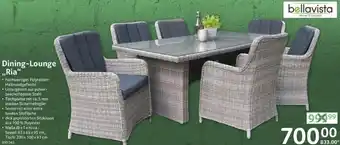 Selgros bellavista Dining-Lounge ,,Ria" Angebot