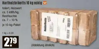 V Baumarkt Hartholzbriketts 10 kg eckig Angebot