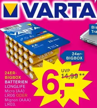 KODi VARTA 24ER-BIGBOX BATTERIEN Angebot