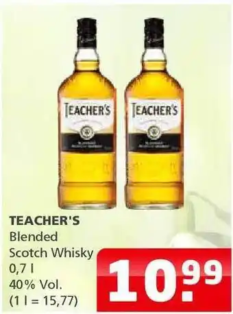 Getränkehaus Teacher's Blended Scotch Whisky Angebot