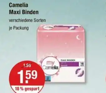 V Markt Camelia Maxi Binden Angebot