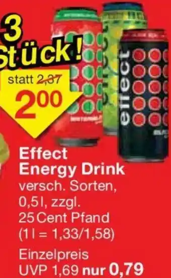 Jawoll Effect Energy Drink 0,5 L Angebot