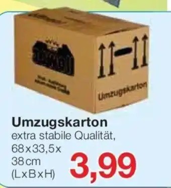 Jawoll Umzugskarton 68x33,5x 38 cm (LxBxH) Angebot