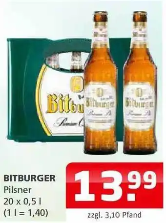 Getränkehaus Bitburger Pilsner Angebot