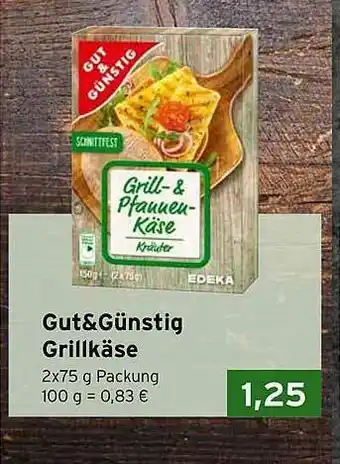 CAP Markt Gut & Günstig Grillkäse Angebot