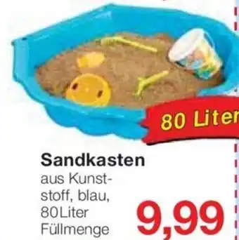 Jawoll Sandkasten 80 Liter Angebot