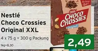 CAP Markt Nestlé Choco Crossies Original XXL Angebot