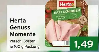 CAP Markt Herta Genuss Momente Angebot