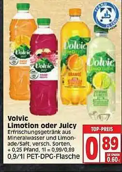 Edeka Volvic Limotion Oder Juicy Angebot