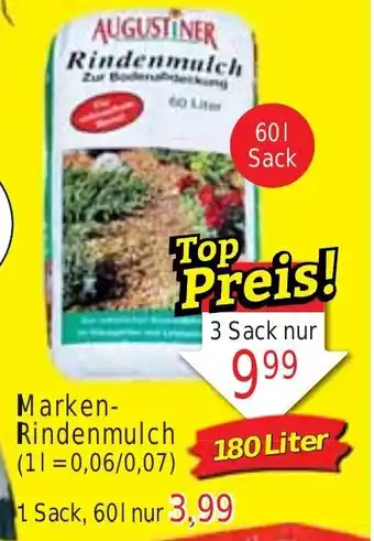 Wiglo Wunderland Marken-Rindenmulch 3 Sack nur Angebot