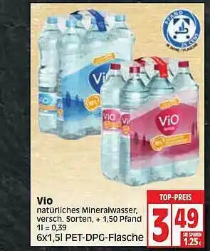 Edeka Vio Natürliches Mineralwasser Angebot