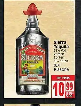 Edeka Siera Tequila Angebot