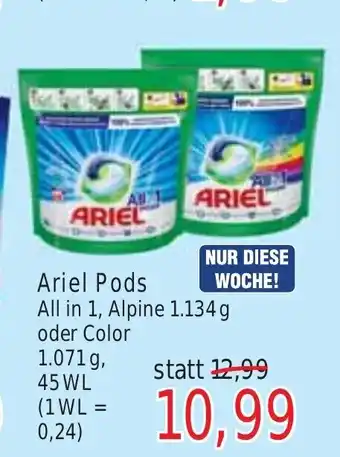 Wiglo Wunderland Ariel Pods All in 1 Angebot