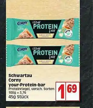 Edeka Schwartau Corny Your-protein-bar Angebot