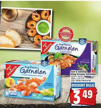 Edeka Gut & Günstig King Prawns Garnelen Angebot