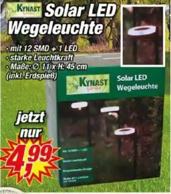 Posten Börse Solar LED Wegeleuchte Angebot