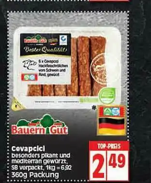 Elli Markt Bauern Gut Cevapcici Angebot