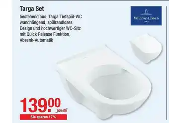 V Baumarkt Targa Set Villeroy & Boch Angebot