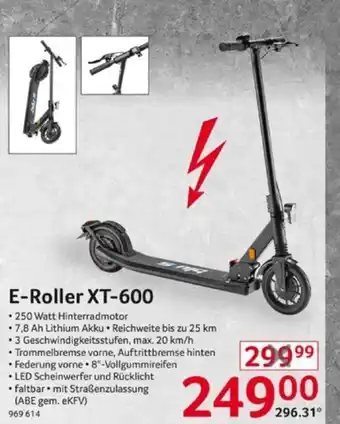 Selgros E-Roller XT-600 Angebot