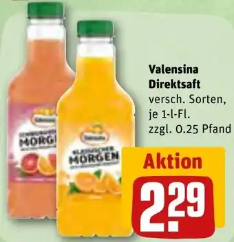 REWE Valensina Direktsaft 1 L-Fl. Angebot