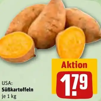 REWE Süßkartoffeln 1 kg Angebot