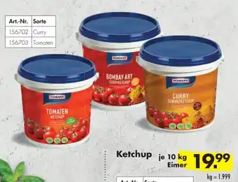 Handelshof HOMANN Ketchup je 10 kg Angebot