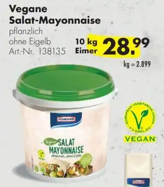 Handelshof HOMANN Vegane Salat-Mayonnaise 10kg Angebot