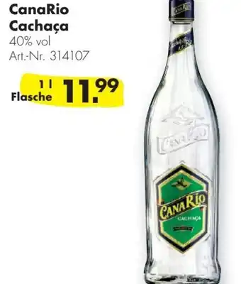 Handelshof CanaRio Cachaça 40% vol 1L Angebot