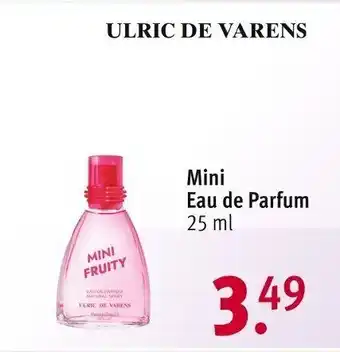 Rossmann ULRIC DE VARENS Mini Eau de Parfum 25 ml Angebot