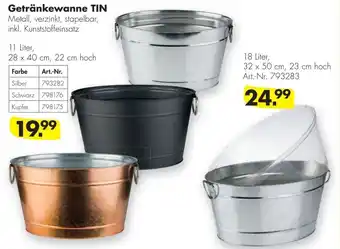 Handelshof APS Getränkewanne TIN Metall Angebot