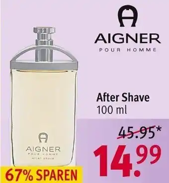 Rossmann After Shave 100 ml Angebot