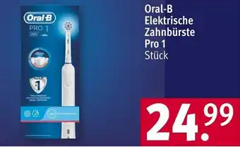 Rossmann Oral-B Elektrische Zahnbürste Pro 1 Stück Angebot