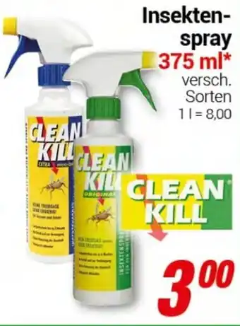 CENTERSHOP Insekten-spray 375 ml* Angebot