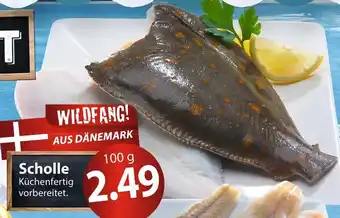 Famila Nord Ost Scholle Küchenfertig vorbereitet. 100g Angebot