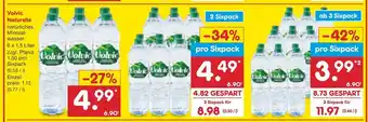 Netto Marken-Discount Volvic Naturelle natürliches Mineralwasser 6*1.5L Angebot