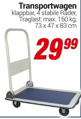 CENTERSHOP Transportwagen Angebot