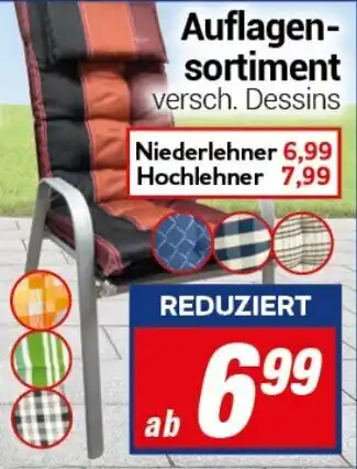 CENTERSHOP Auflagen-sortiment Niederlehner Angebot