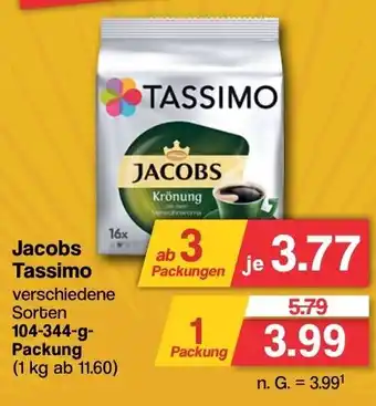 Famila Nord West Jacobs Tassimo 104-344-g-Packung 1 Packung Angebot