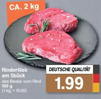 Famila Nord West Rinderfilet am Stück 100 g Angebot