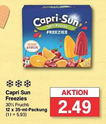 Famila Nord West Capri Sun Freezies 12 x 35-ml-Packung Angebot