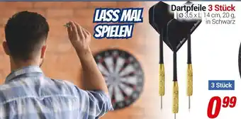 CENTERSHOP Dartpfeile 3 Stück Angebot