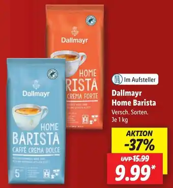 Lidl Dallmayr Home Barista 1 kg Angebot