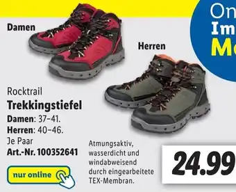 Lidl Rocktrail Trekkingstiefel Angebot