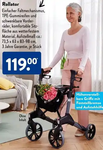 Aldi Süd Rollator Angebot