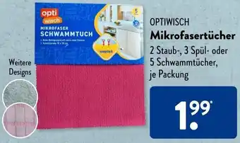 Aldi Süd OPTIWISCH Mikrofasertücher Angebot