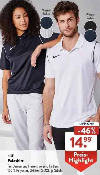 Aldi Süd NIKE Poloshirt Angebot