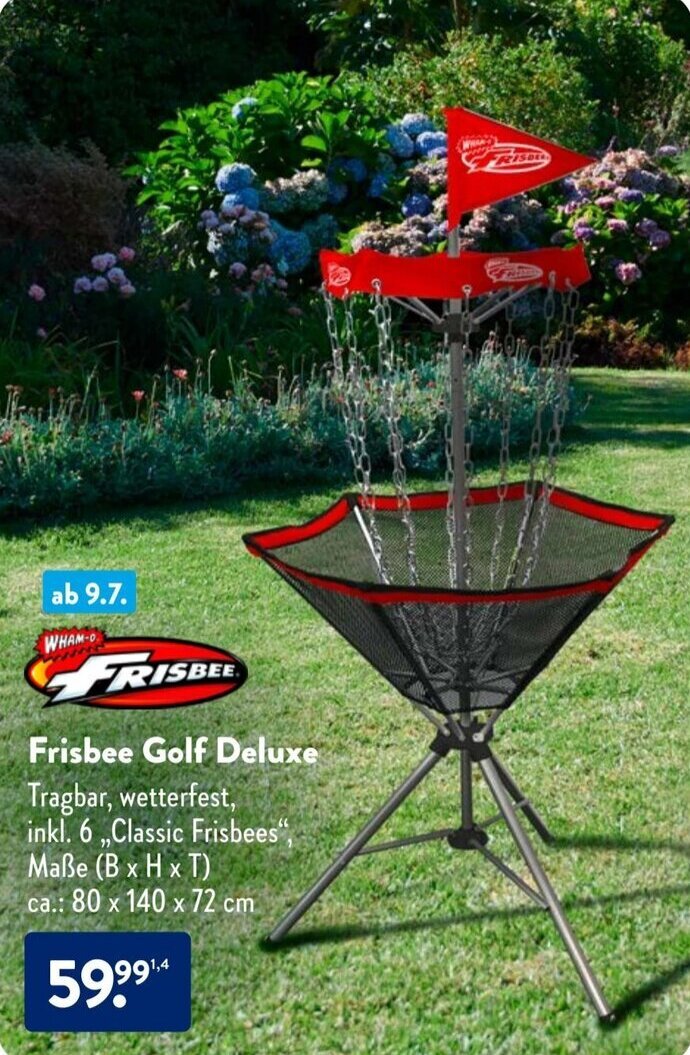 Frisbee Golf Deluxe Angebot bei Aldi Süd